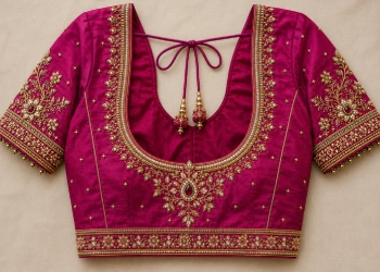Redesigned new Aari blouse